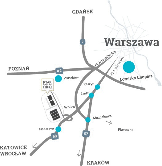 Map of 2022 Poland Solar Energy Expo