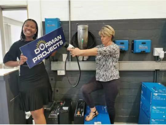 BENY EV Chargers installation in South Africa 2022